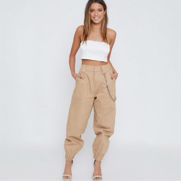 I.AM.GIA Cobain Cargo Jogger Pant In Tan